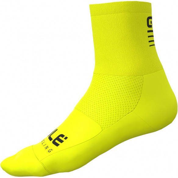 Alé Strada 2.0 Socks Fietssokken 39 S, geel