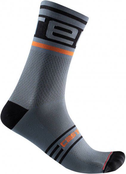 Castelli Prologo 15 Sock Fietssokken/XL, blauw