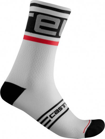 Castelli Prologo 15 Sock Fietssokken/XL, grijs