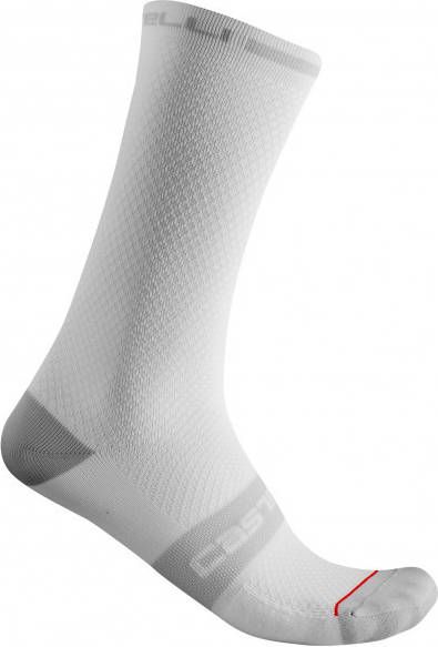 Castelli Superleggera T 18 Sock Fietssokken/XL, grijs