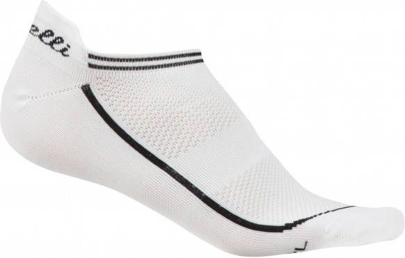 Castelli Women's Invisibile Sock Fietssokken/XL, wit/grijs
