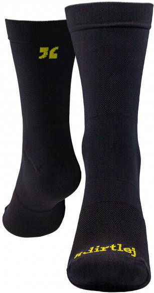 dirtlej Tech20 Socks Fietssokken 38, zwart