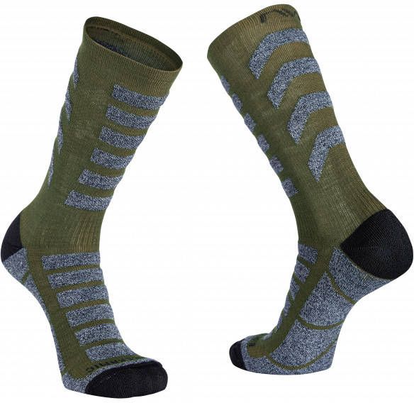 Northwave Husky Ceramic High Sock Fietssokken, olijfgroen