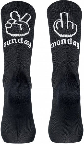Northwave Sunday Monday Sock Fietssokken, zwart