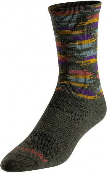 Pearl Izumi Merino Tall Sock Merinosokken, olijfgroen