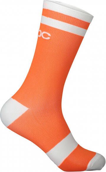 POC Lure MTB Sock Long Fietssokken 39, oranje