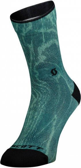 Scott Trail Tuned Crew Socks Fietssokken 38, turkoois