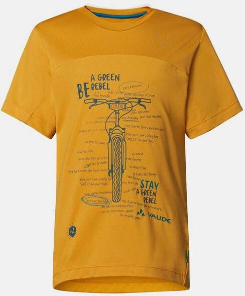 Vaude Kids Solaro T Shirt Ii Geel