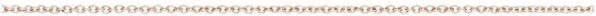 Blush Ketting van 14 karaat rosé, goud 3058RGO