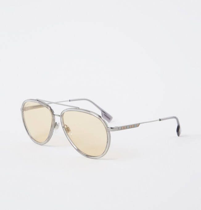 Burberry Sungles Oliver Be3125 , Grijs, Heren