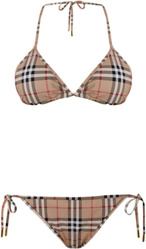 Burberry vintage check bikini , Bruin, Dames