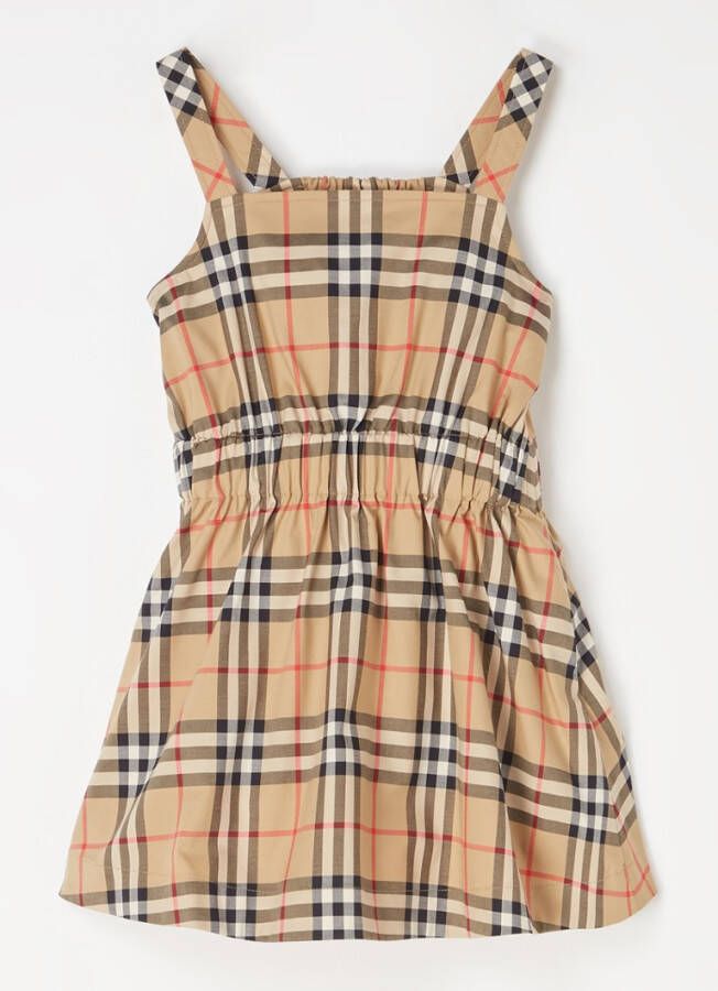 Burberry Sigourney tuniekjurk met steekzakken en logoprint
