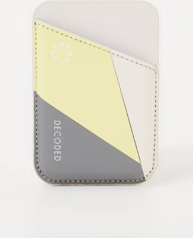 DECODED MagSafe pasjeshouder van leer met Nike Grind voor iPhone 12/13