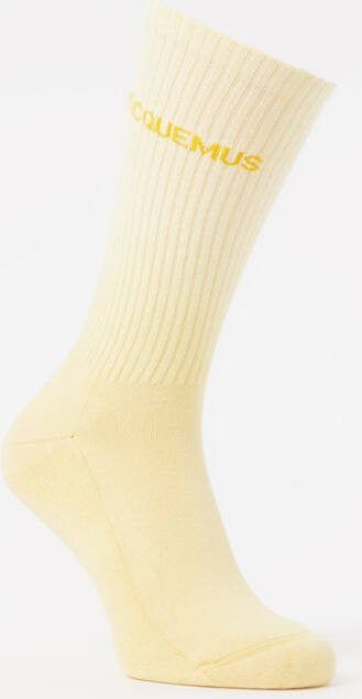 Jacquemus Les Chaussettes Moisson sokken met logo