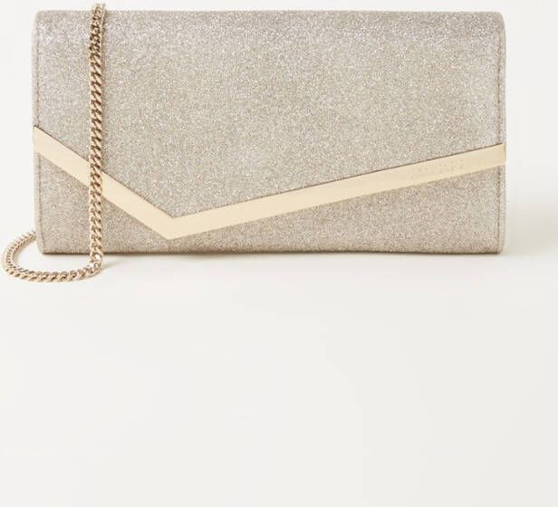 Jimmy Choo Emmie clutch met glitter