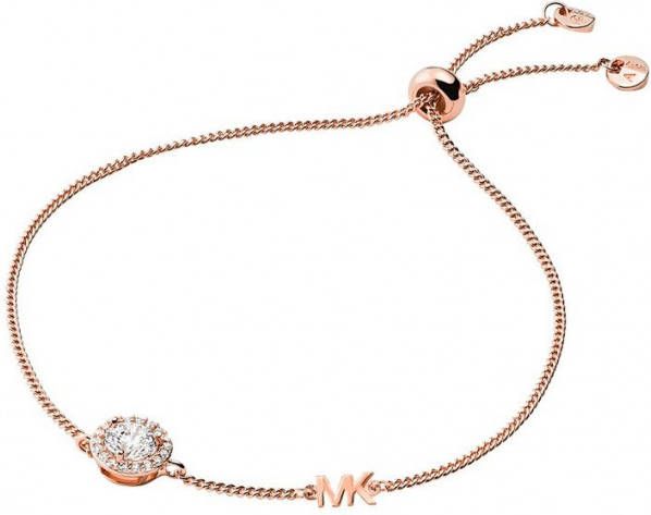 Michael Kors Custom Kors armband van zilver met zirkonia