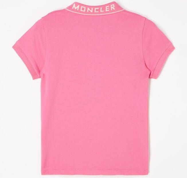 Moncler Polo van piqu&#xE9, katoen