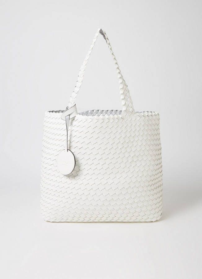Ilse Jacobsen Reversible gevlochten schoudertas