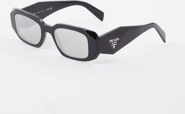 Prada Sunglasses 0PR 17Ws 1Ab2B0 , Zwart, Dames