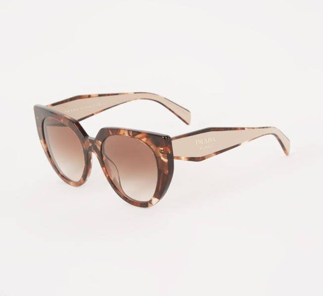 Prada Suasses PR 14Ws 01R0A6 , Bruin, Dames