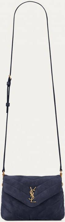 Saint Laurent Loulou Toy crossbodytas van kalfssuè, de