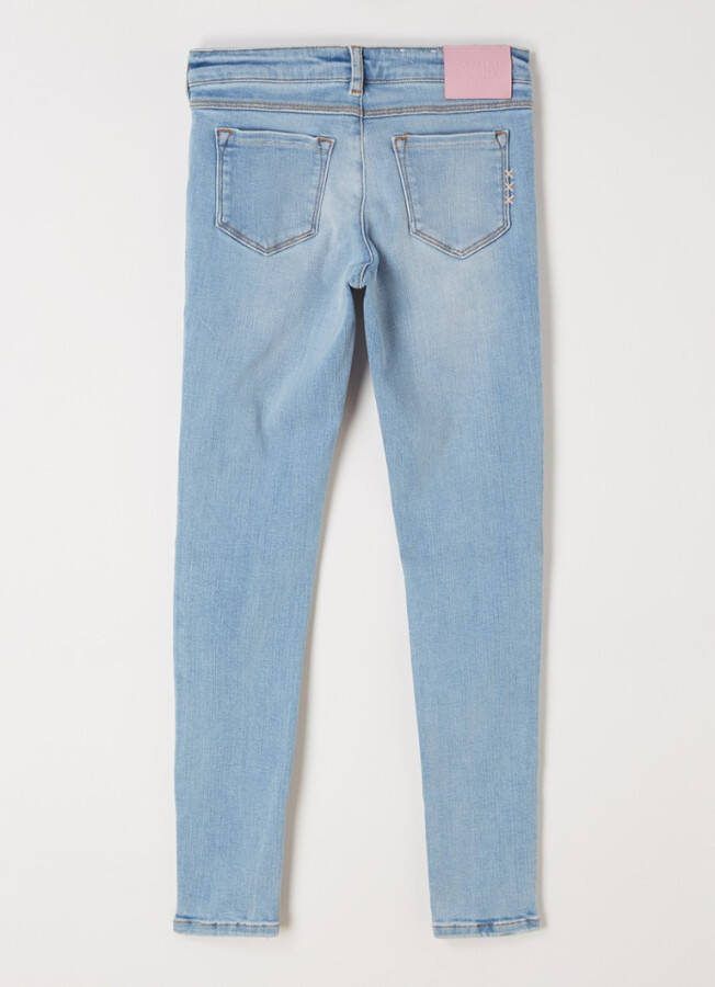 Scotch and Soda Jeans Girls Essentials Milou skinny jeans Blauw