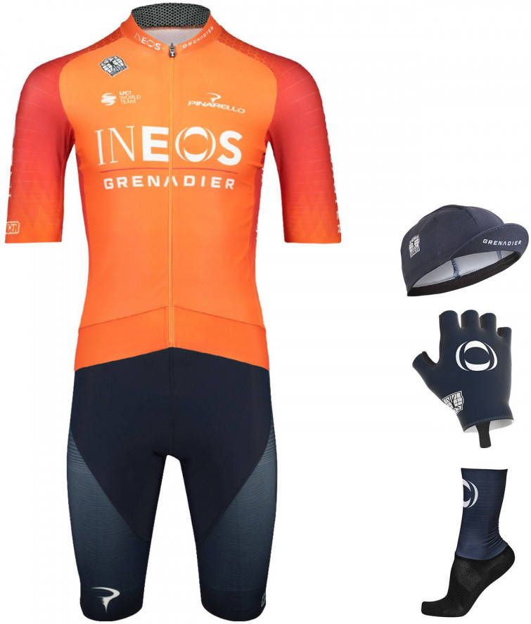 Bioracer INEOS Grenadiers Epic 2023 Maxi Set(5 stukken)maxiset(5 artikelen ), voor here