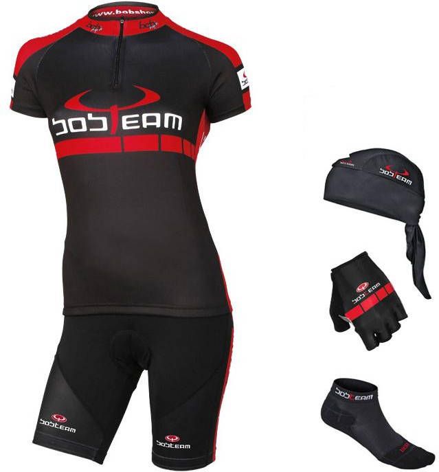 Bobteam Colors Dames Maxi Set(5 stukken)maxiset(5 artikelen ), Wielerkleding