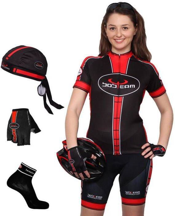 Bobteam Infinity Dames Maxi Set(5 stukken)maxiset(5 artikelen ), Wielerkleding