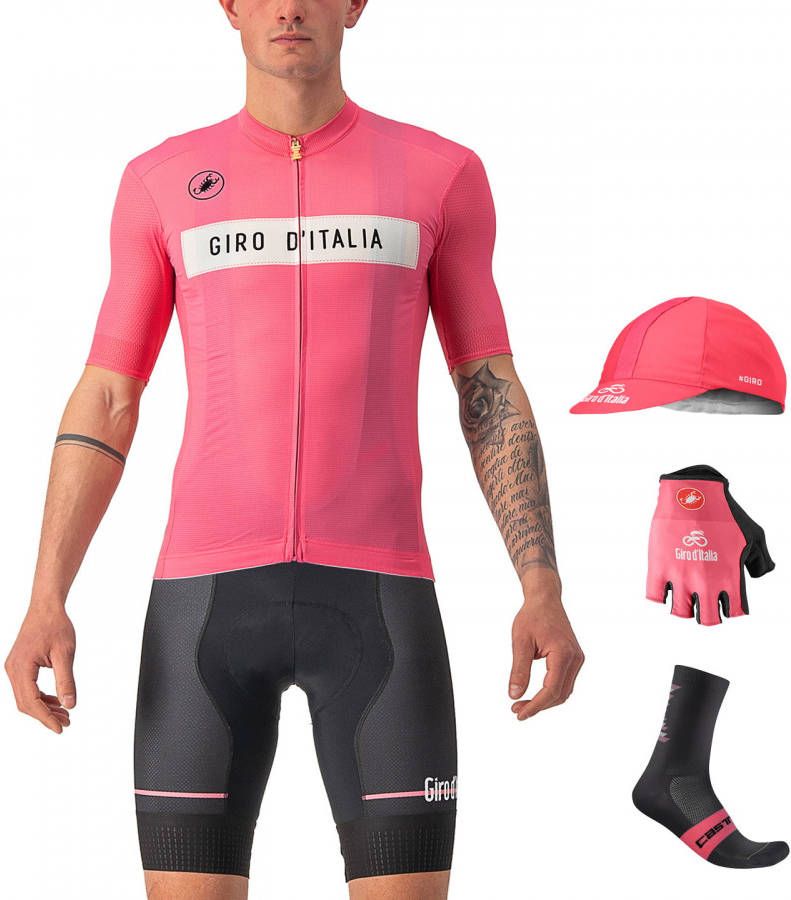 Castelli GIRO D'ITALIA Fuori 2022 Maxi Set(5 stukken)maxiset(5 artikelen ), voor heren