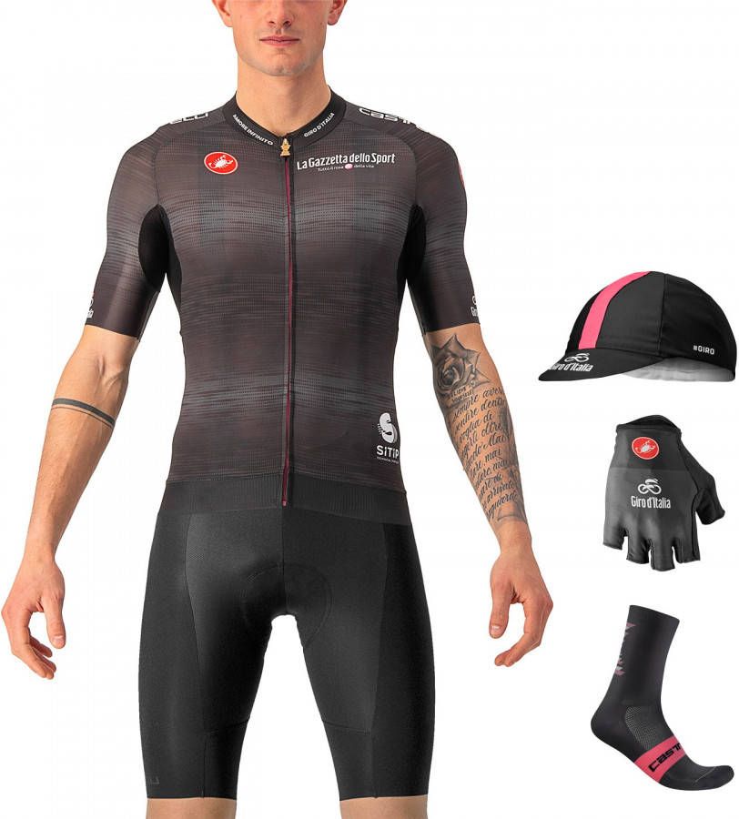 Castelli GIRO D'ITALIA Maglia Nera Race 22 Maxi Set(5 stukken)maxiset(5 artikelen ), vo