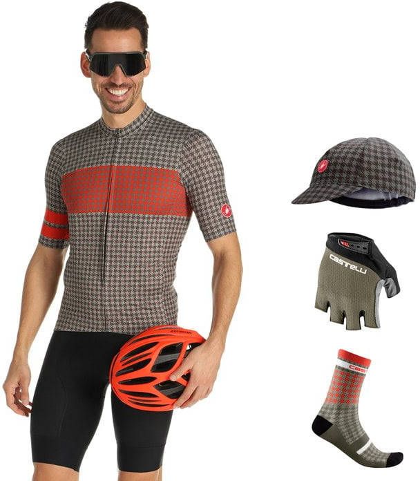 Castelli Maison Maxi Set(5 stukken)maxiset(5 artikelen ), voor heren, Wielerkl