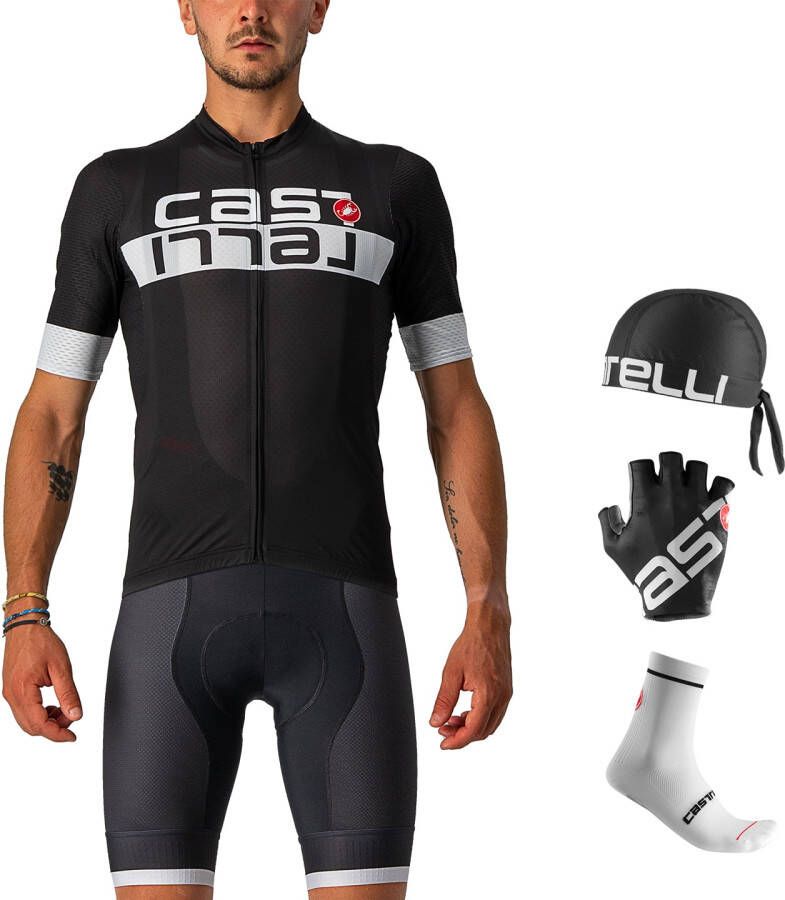 Castelli Scorpione 2 Maxi Set(5 stukken)maxiset(5 artikelen ), voor heren, Wie