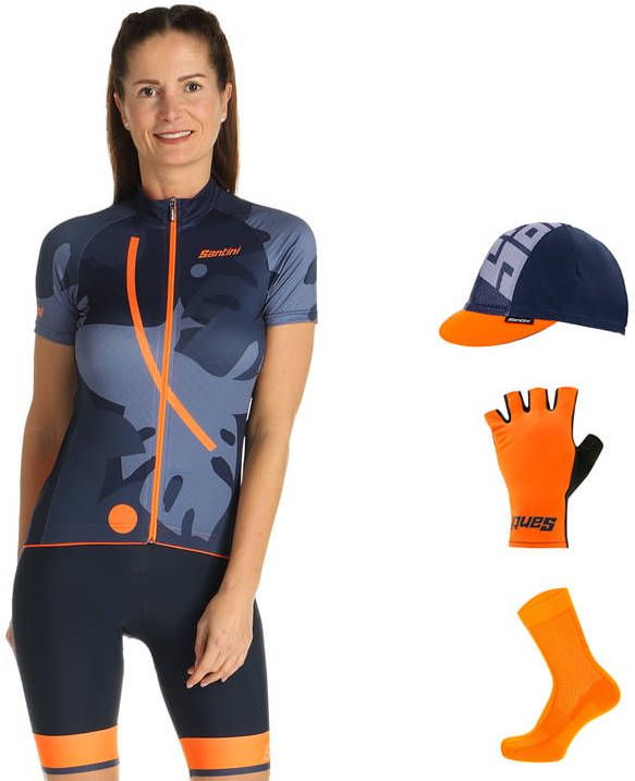 Santini Giada Maui Dames Maxi Set(5 stukken)maxiset(5 artikelen ), Wielerkledi