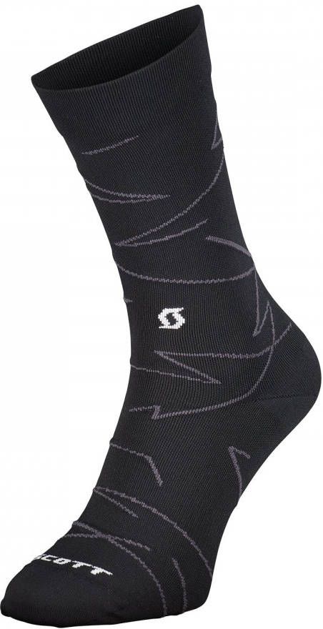 Scott Fietssokken Trail Tuned Crew fietssokken, voor heren,, Wielerkledin