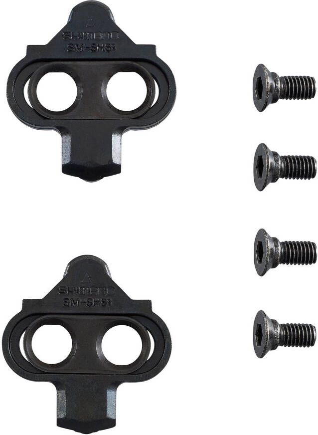 Shimano SPD schoenplaatjes MTB SM SH51 zonder tegenoverliggende plaatjes schoenp