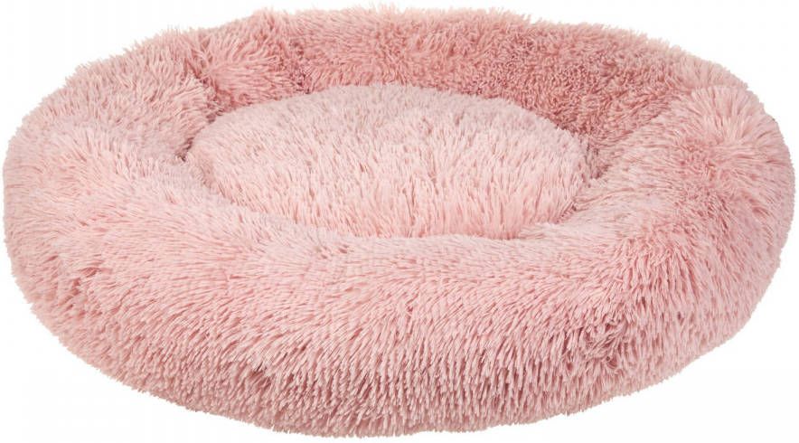 Beliani Kulu Dierenbedje roze nepbont