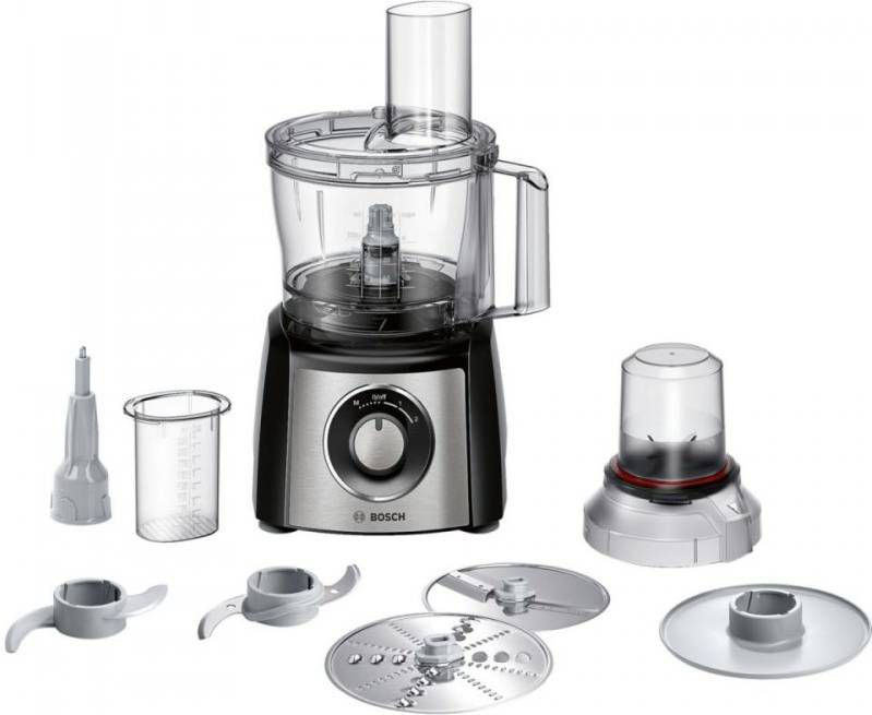 Bosch MultiTalent 3 foodprocessor MCM3401M(Zwart )