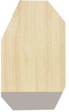 TAK Design Snijplank Dippo Rubberhout Pastel Mint