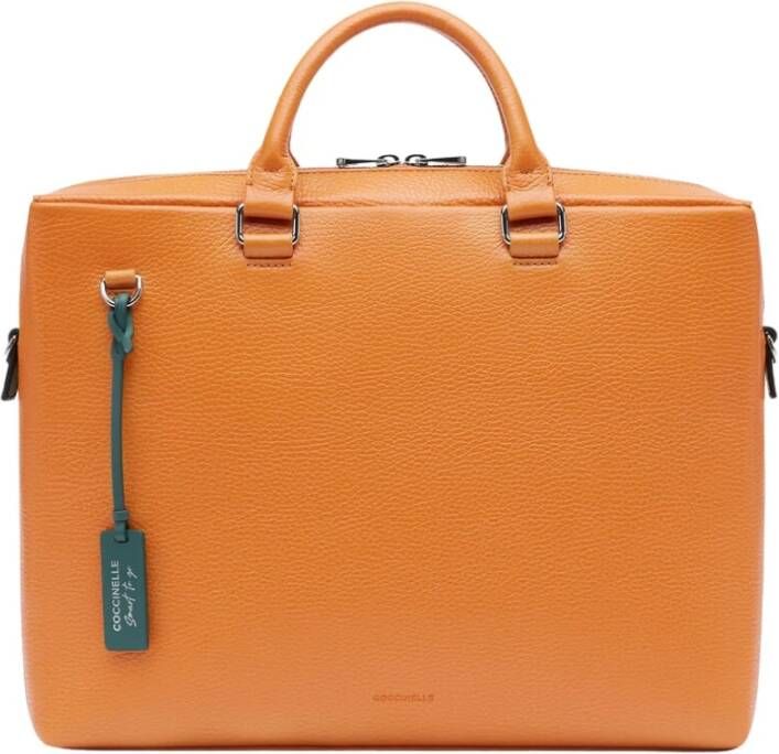 Coccinelle Man Collection Bag , Oranje, Dames