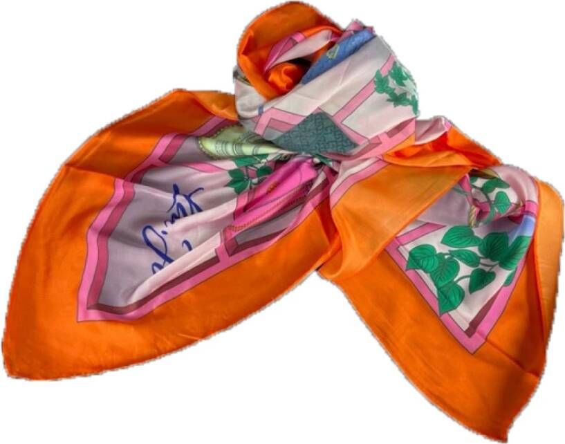 Liu Jo Accessoires Sjaal , Oranje, Dames
