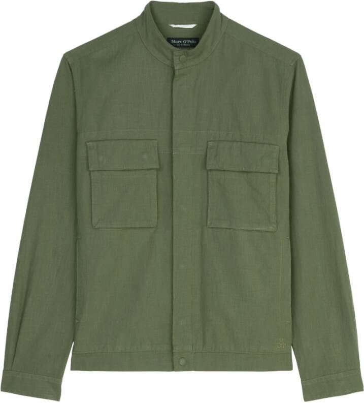 Marc O'Polo Casual Overhemden Groen Heren