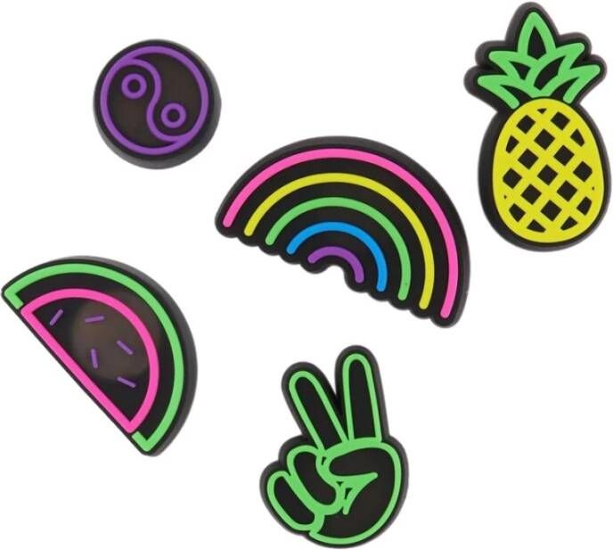 Crocs Jibbitz Led Fun 5 Pack Unisex Sport Accessoires