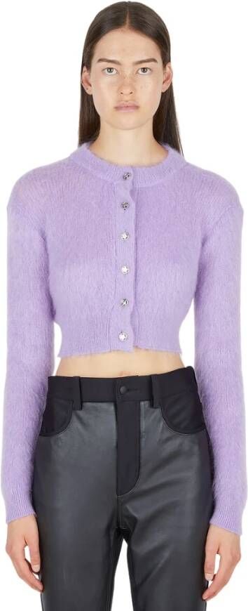 Paco Rabanne Gebreide kleding , Paars, Dames