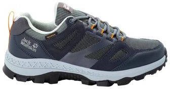 Jack Wolfskin Downhill Texapore Low Wandelschoenen Dames Donkerblauw/Middengrijs