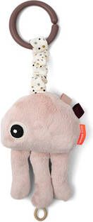 Done by Deer To go friend met ophanghaak Jelly Powder knuffel 9.5 cm