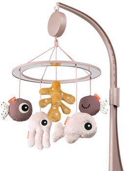 Done by Deer Baby Accessoires Musical Mirror Mobile Sea Friends Roze