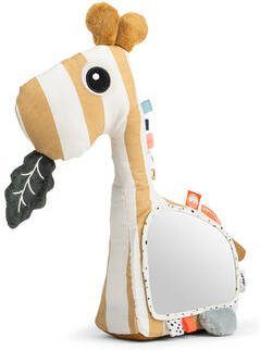 Done by Deer vloer spiegel Raffi Mustard activiteiten knuffel 38 cm