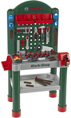 Klein Speelgoedwerkbank BOSCH Work shop Made in Germany