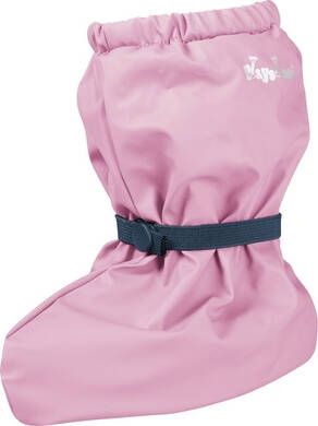 Playshoes Regen Footies met fleece voering roze